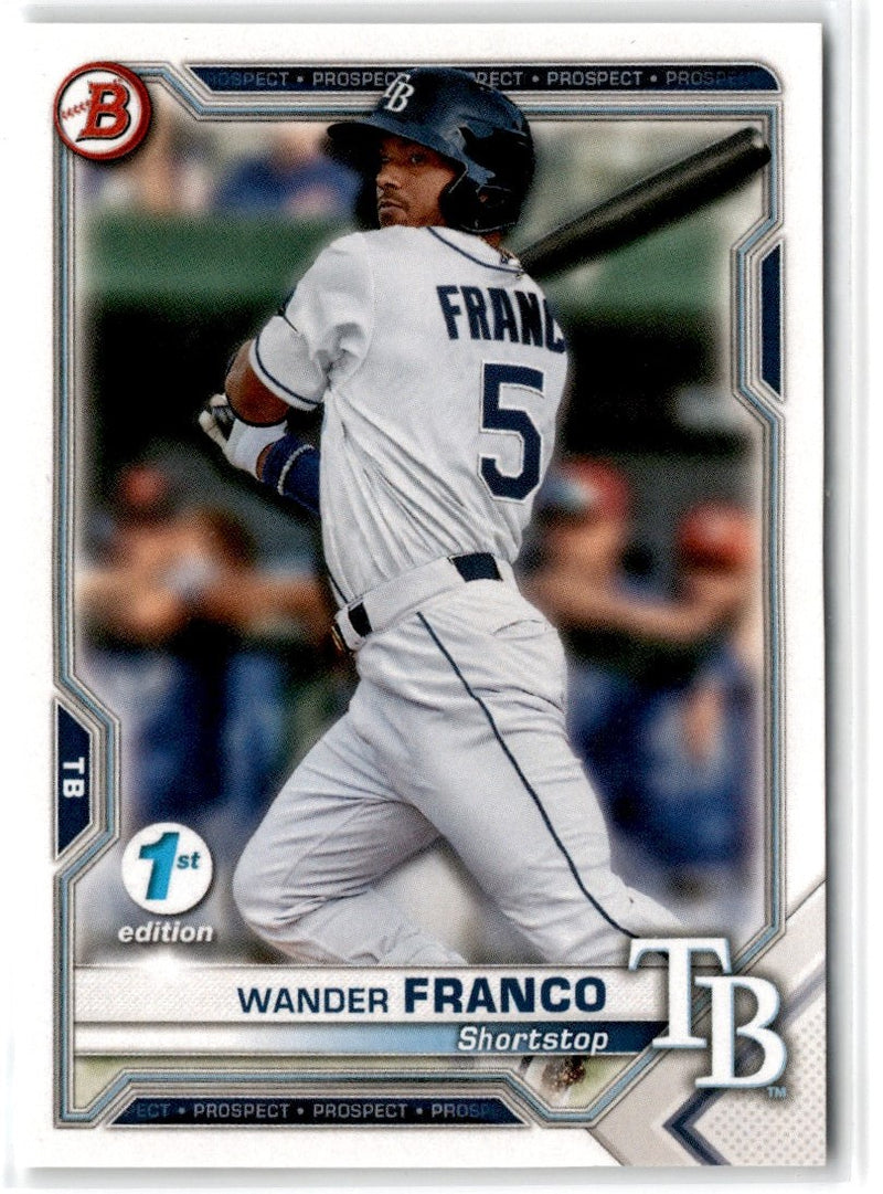 2021 Bowman 1st Edition Wander Franco