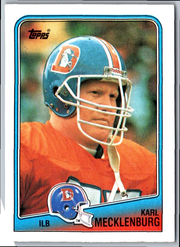 1988 Topps Karl Mecklenburg #33