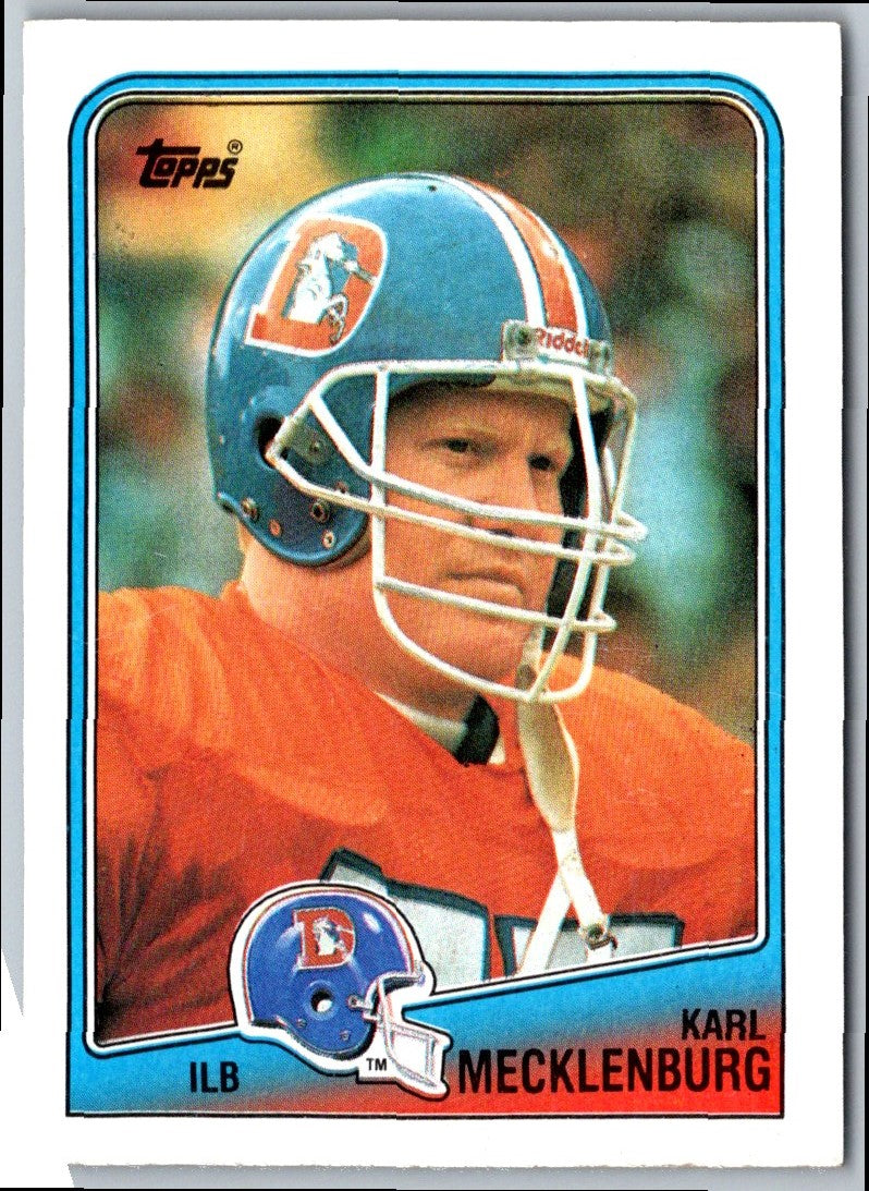 1988 Topps Karl Mecklenburg