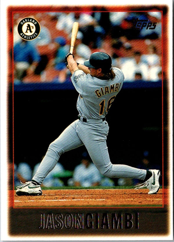 1997 Topps Jason Giambi #209