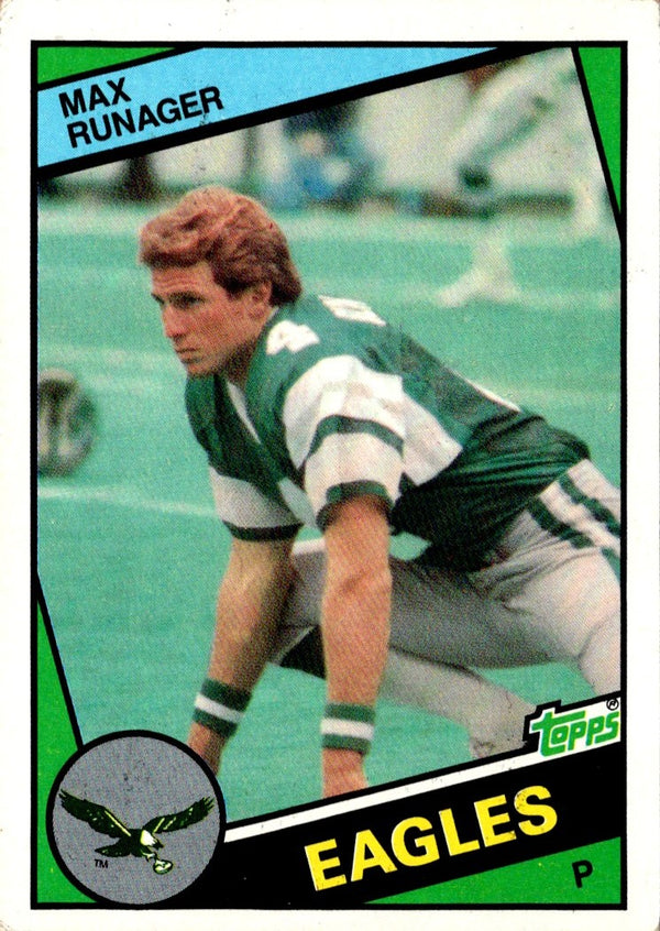 1984 Topps Max Runager #335