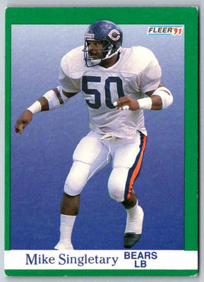 1991 Fleer Ultra Mike Singletary #225