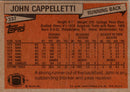 1981 Topps John Cappelletti