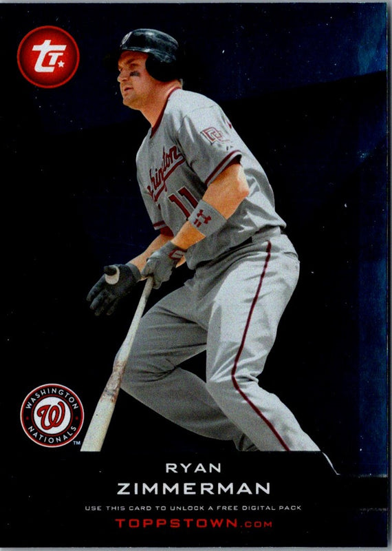 2011 Topps Town Ryan Zimmerman #TT-18