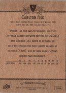 2001 Upper Deck Goodwin Champions Carlton Fisk /Luis Tiant