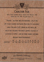 2001 Upper Deck Goodwin Champions Carlton Fisk /Luis Tiant #6