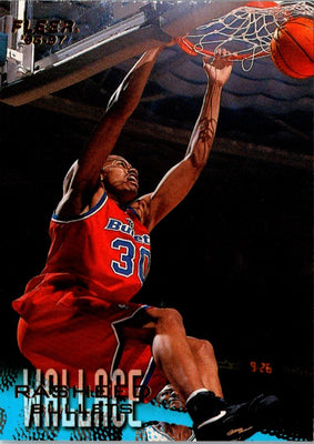 1996 Fleer Rasheed Wallace #118