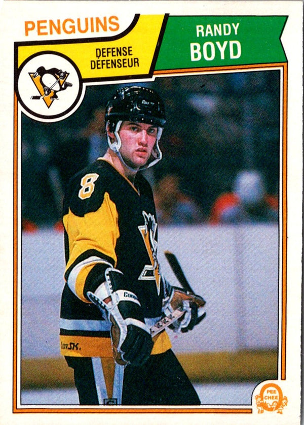 1983 O-Pee-Chee Randy Boyd #283 Rookie