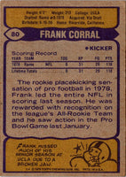 1979 Topps Frank Corral #80 Rookie