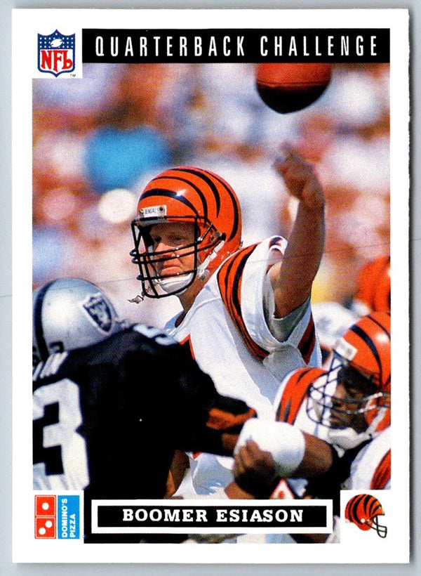 1991 Domino's The Quarterbacks Boomer Esiason #4