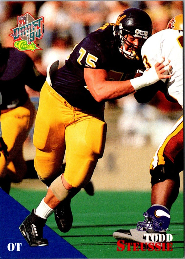 1994 Classic NFL Draft Todd Steussie #38