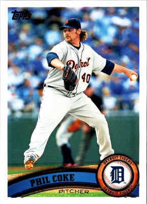 2011 Topps Phil Coke #391