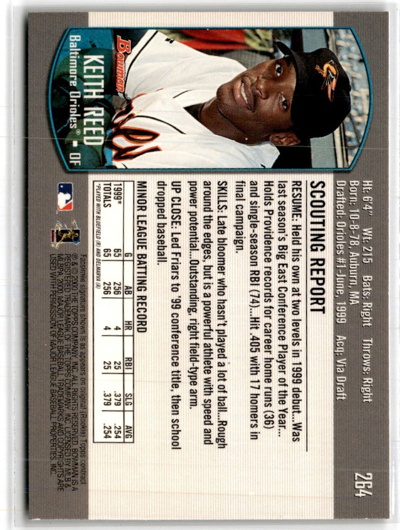 2000 Bowman Keith Reed