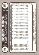 1981 Fleer Star Stickers Bobby Grich