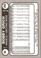1981 Fleer Star Stickers Bobby Grich #50