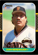 1987 Donruss Juan Berenguer