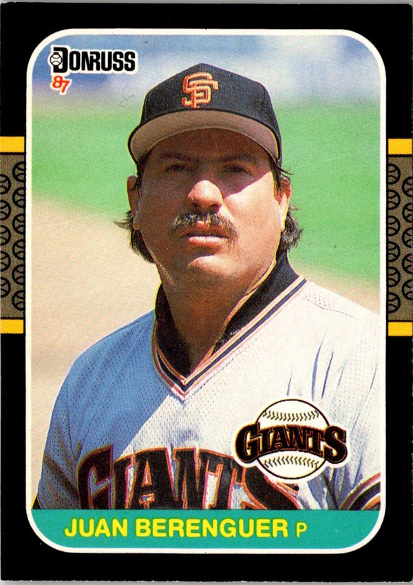 1987 Donruss Juan Berenguer #616
