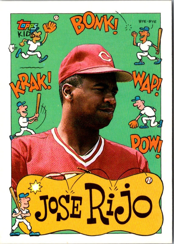 1992 Topps Kids Jose Rijo #42