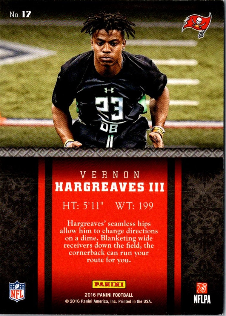 2016 Panini Combine Champions Vernon Hargreaves III