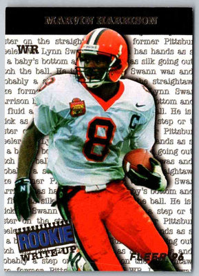 1991 Fleer Ultra Marvin Harrison #6 OF 10