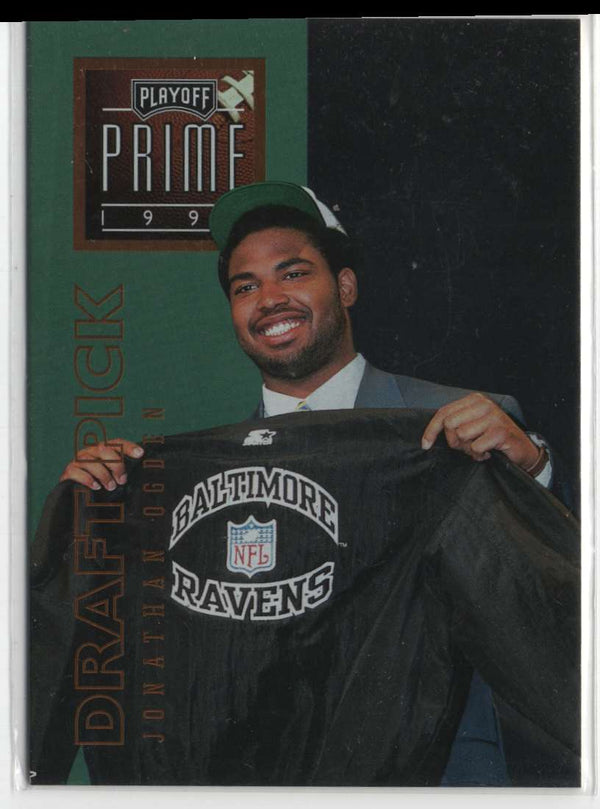 1996 Playoff Prime Jonathan Ogden #41 Rookie