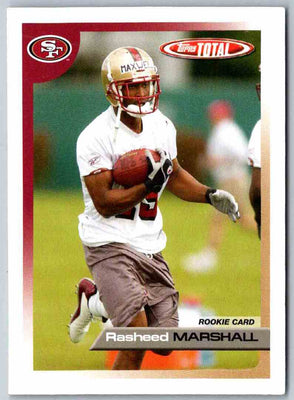 2011 Topps Football Rasheed Marshall #526