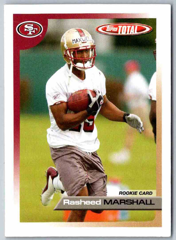 2011 Topps Football Rasheed Marshall #526