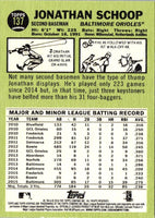 2016 Topps Heritage Jonathan Schoop #137