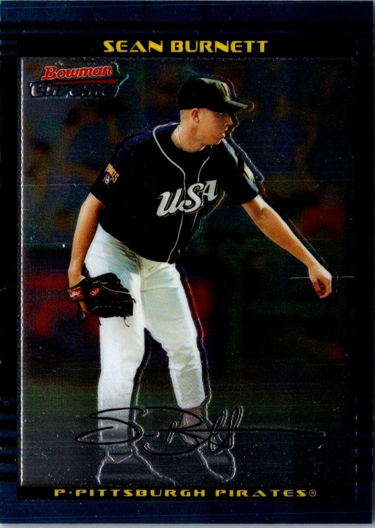 2002 Bowman Draft Picks & Prospects Sean Burnett