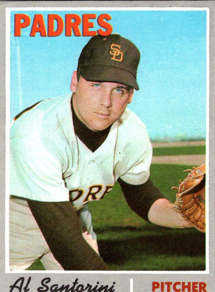 1970 Topps Al Santorini