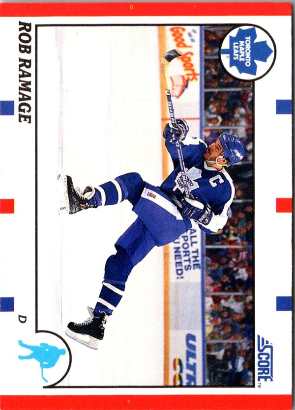 1990 Score Rob Ramage #36