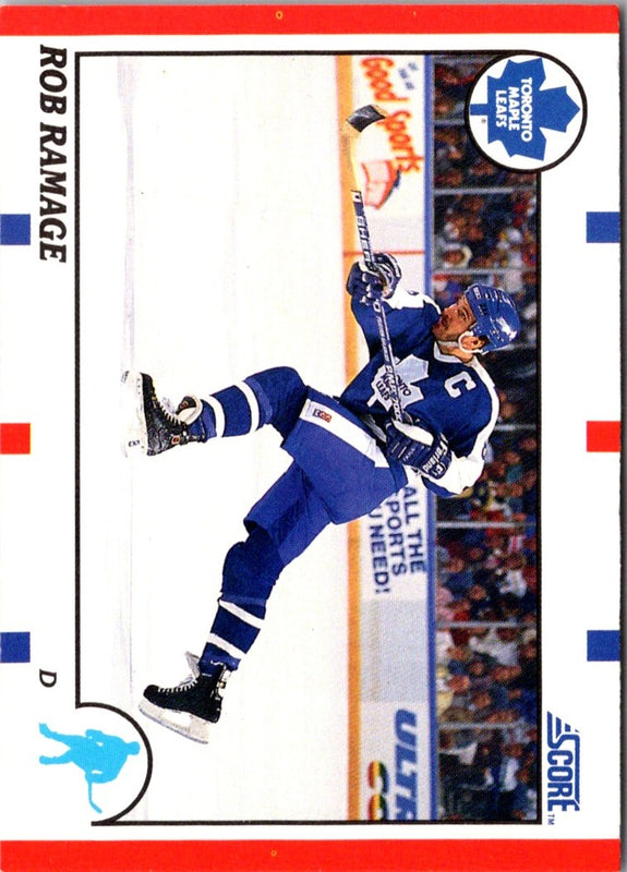 1990 Score Rob Ramage #36