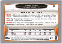 2014 Bowman Chris Davis #65