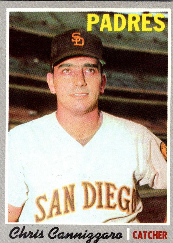 1970 Topps Chris Cannizzaro #329 EX-MT+