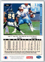 1995 Upper Deck Lorenzo White #75