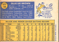 1970 Topps Ollie Brown #130 EX-MT+