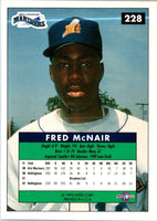 1992 Fleer Excel Fred McNair #228