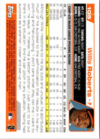 2004 Topps Willis Roberts #105