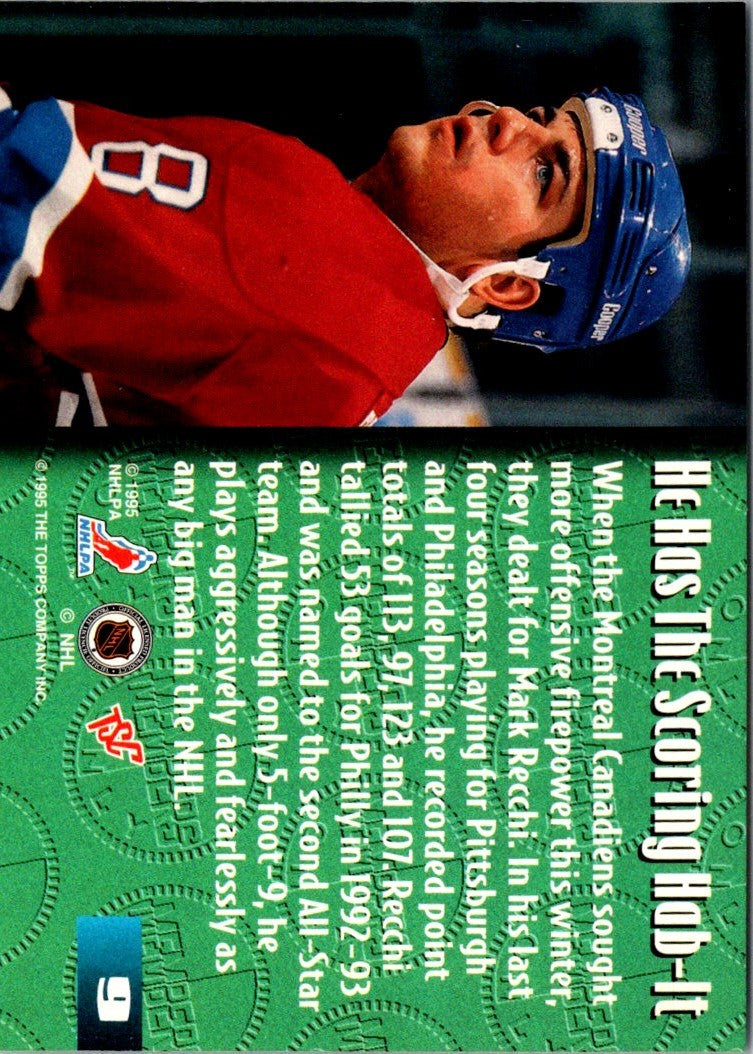 1995 Stadium Club Members Only 50 Mark Recchi