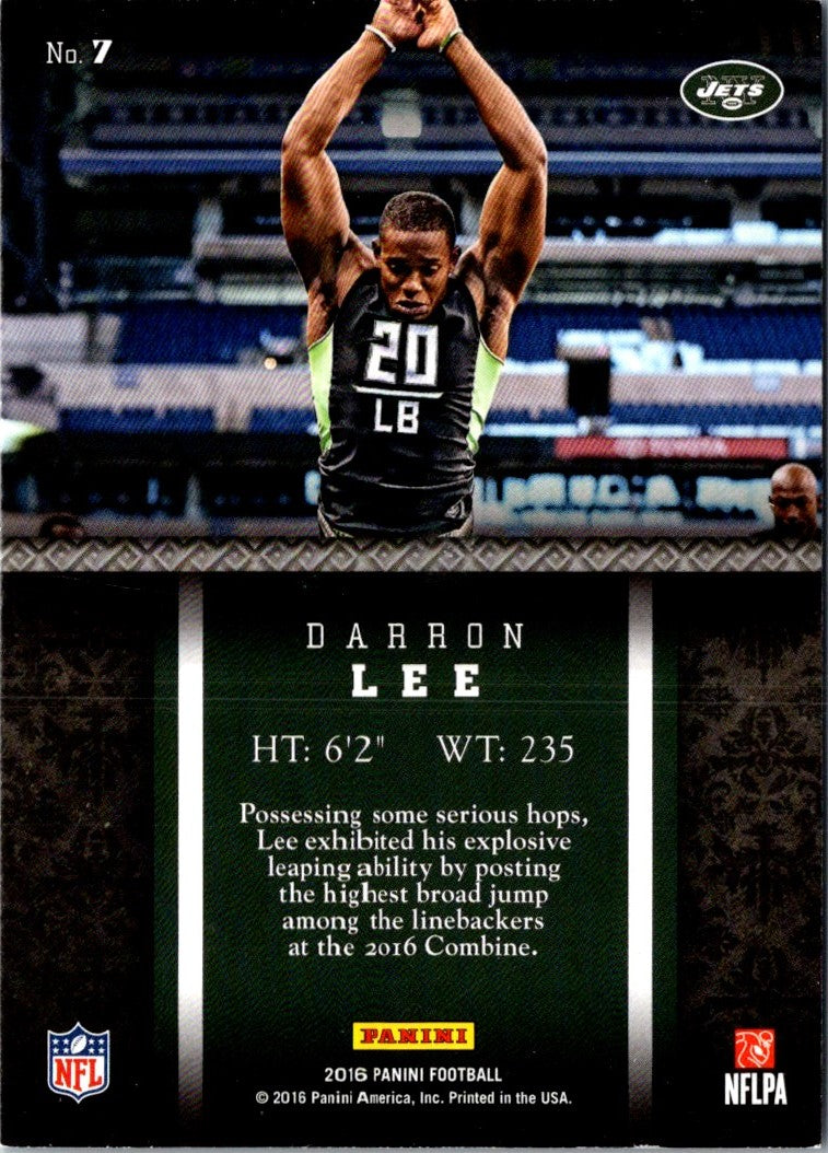 2017 Panini Unparalleled Darron Lee