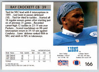1992 Proset Ray Crockett #166