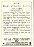 2007 Topps Turkey Red Jermaine Dye