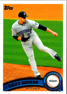 2011 Topps Ricky Romero #148