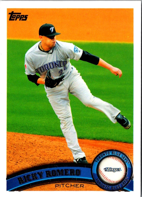 2011 Topps Ricky Romero #148
