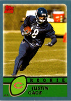 2003 Topps Justin Gage #358 Rookie
