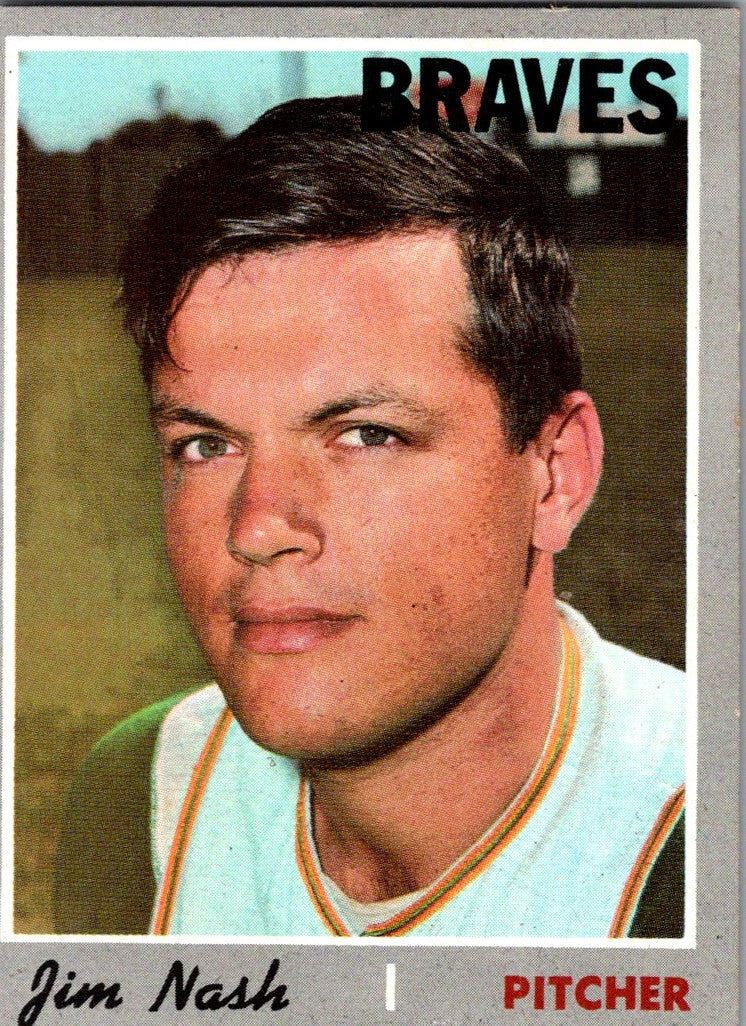 1970 Topps Jim Nash