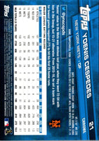 2017 Topps Chrome Yoenis Cespedes #21