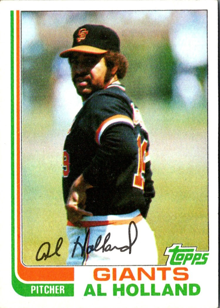 1982 Topps Al Holland