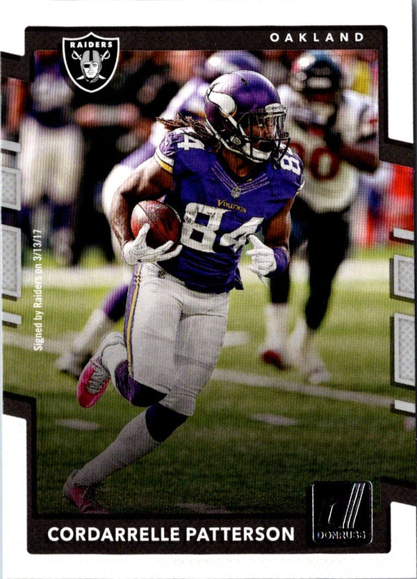 2017 Donruss Cordarrelle Patterson #102