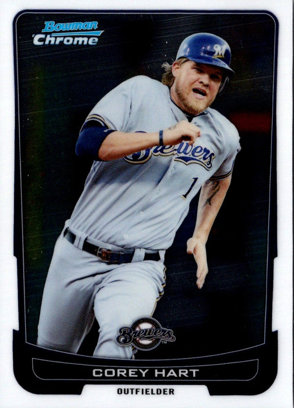 2012 Bowman Chrome Corey Hart #101